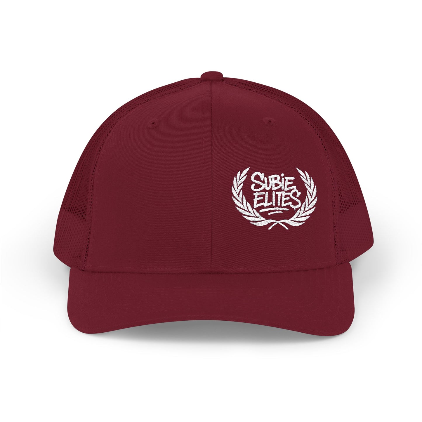 Subie Elites Design-Embroidered Snapback Trucker Cap