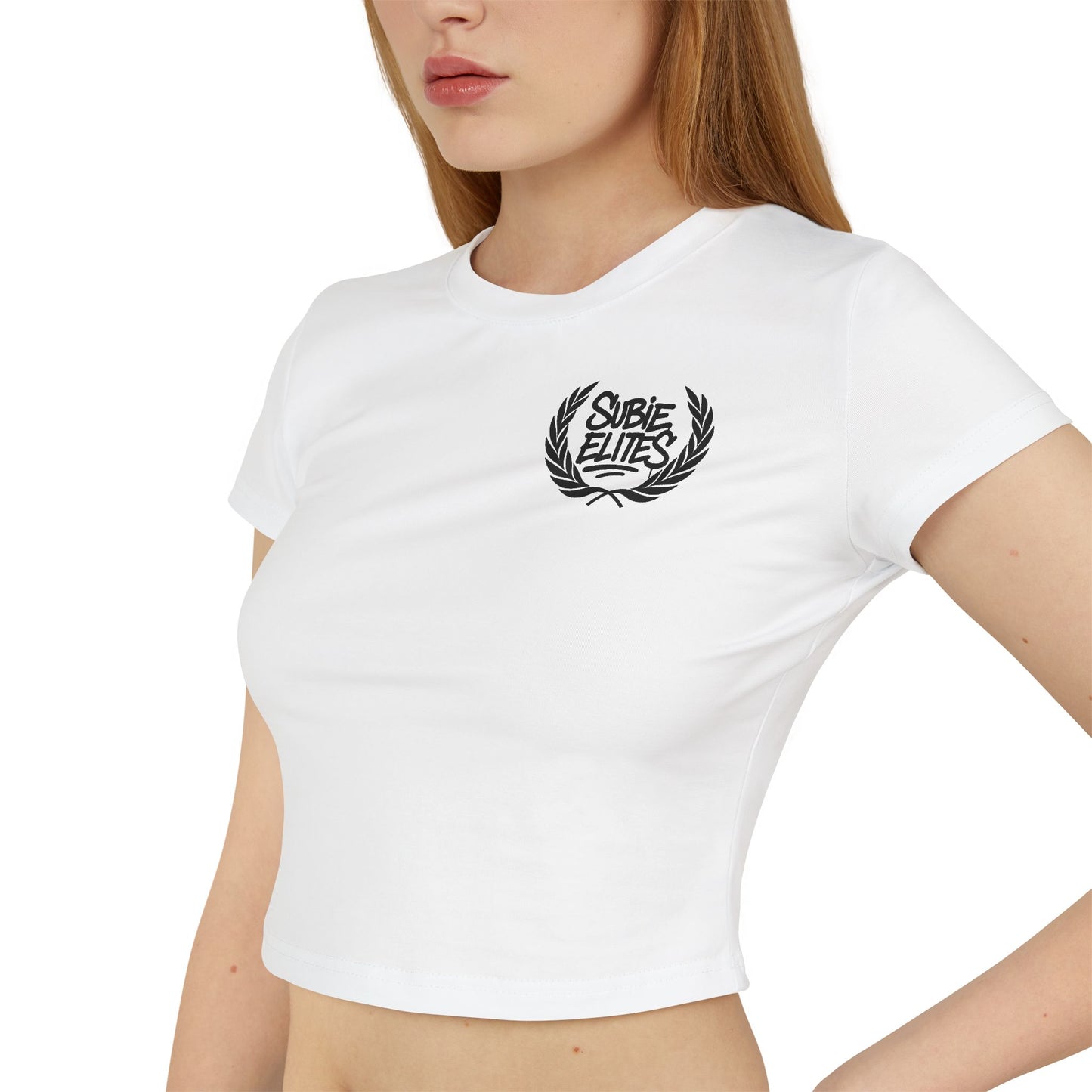 Baby Tee - Subie Elites "Subies Make Me Wet" Women's Tee