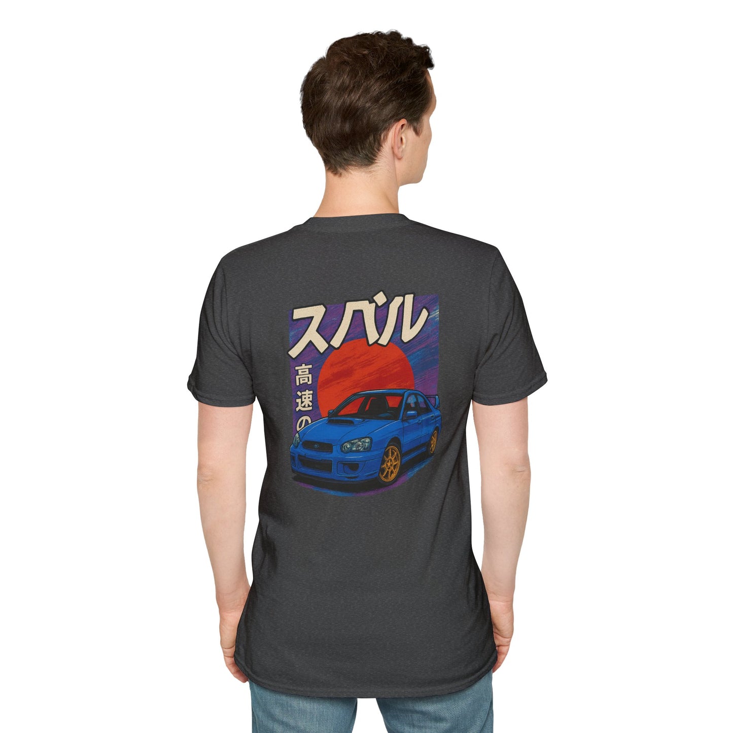 Subie Elites Japanese Heritage STI Blob Eye tee