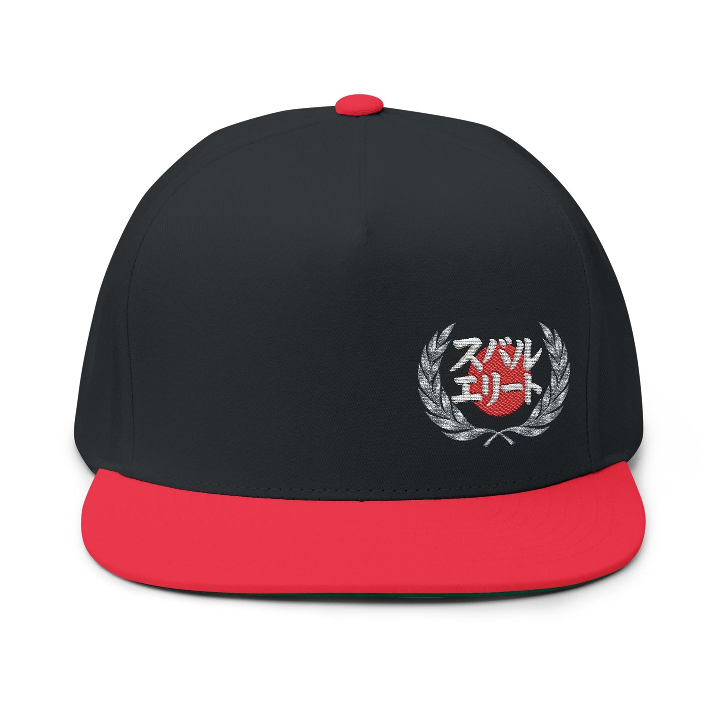 Subie Elites Japanese Heritage design snapback hat with embroidered details for Subaru enthusiasts
