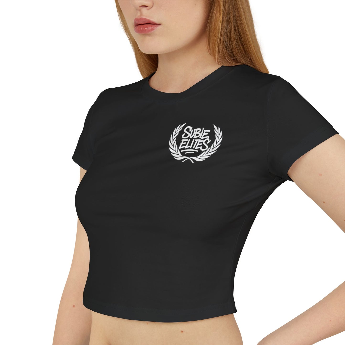 Baby Tee - Subie Elites "Subies Make Me Wet" Women's Tee