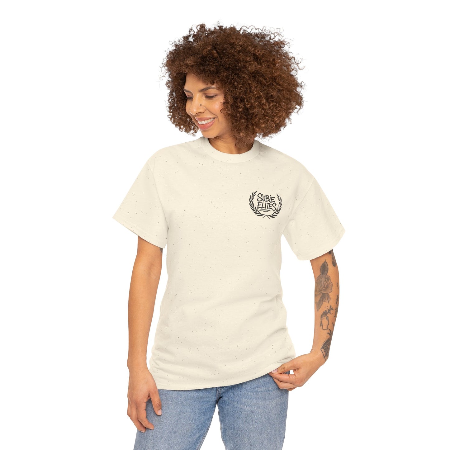 Subie Elites Unisex Heavy Cotton Tee | Casual Graphic Tee for Car Enthusiasts, Perfect Gift for Birthdays, Car Shows, and Everyday Wear