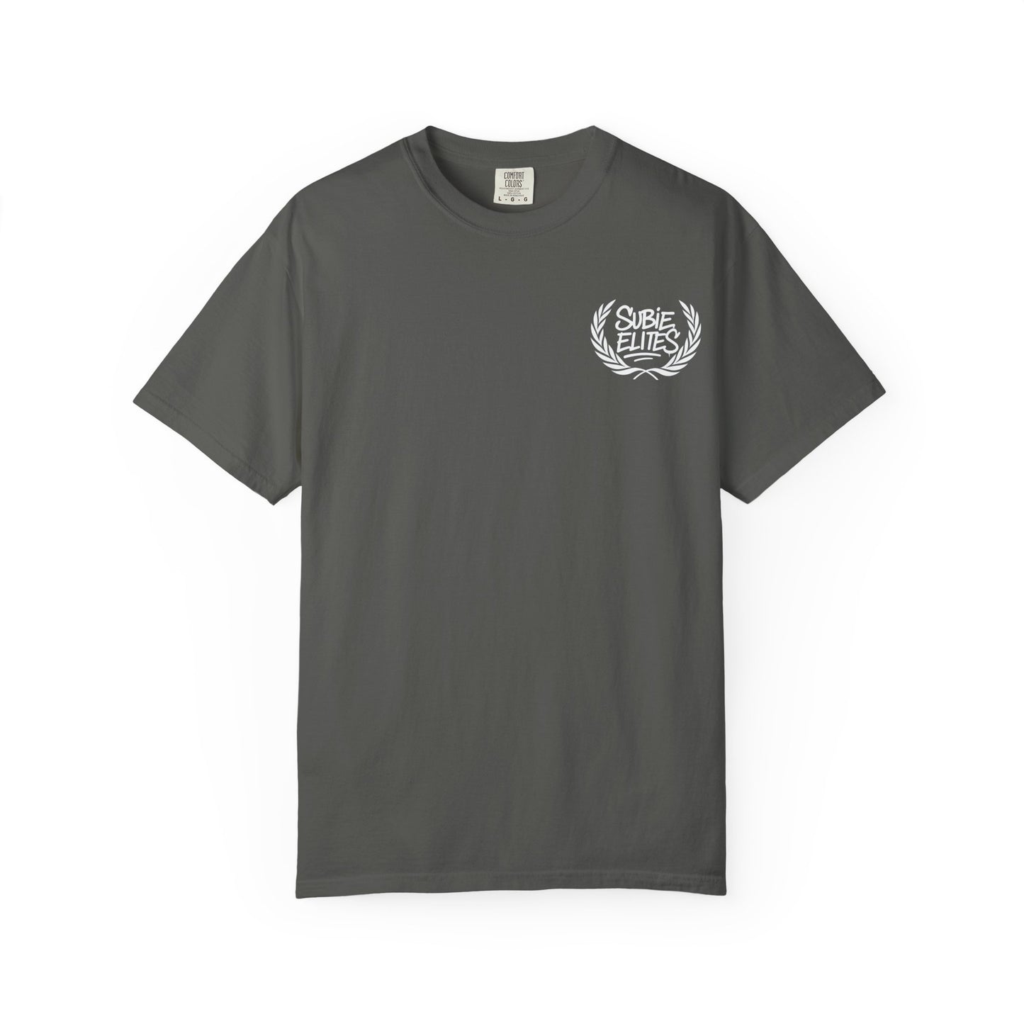 Subie Elites T-Shirt - Unisex Garment-Dyed Tee for Car Enthusiasts, Auto Shows, Birthday Gift, Street Style, Car Lovers