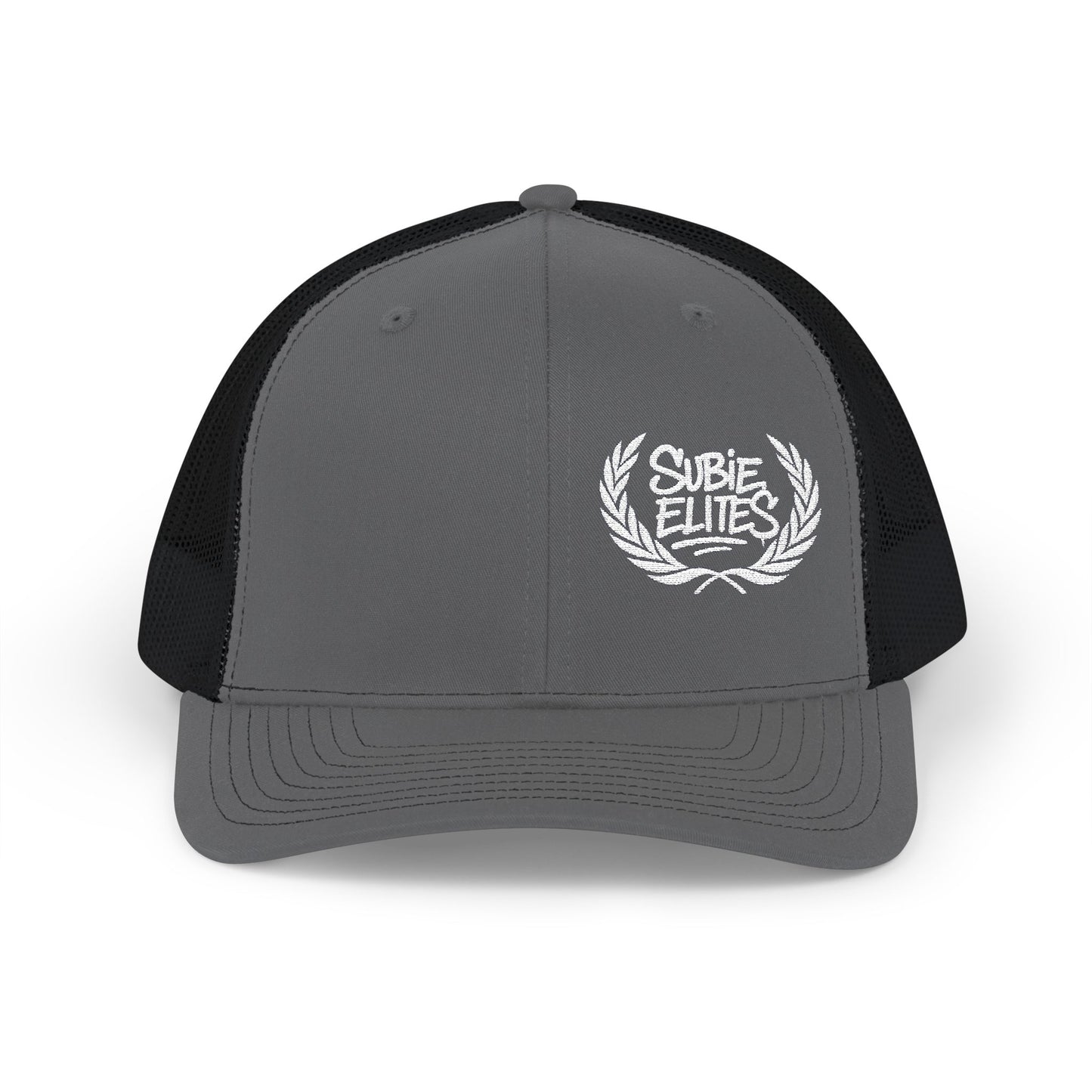 Subie Elites Design-Embroidered Snapback Trucker Cap