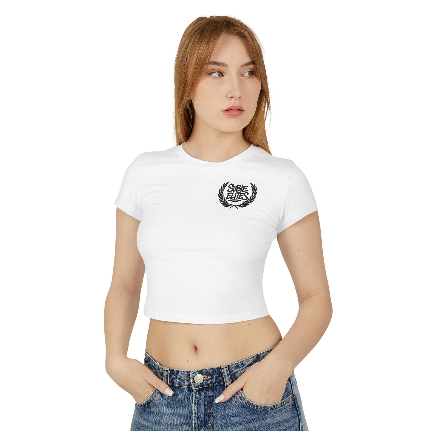 Baby Tee - Subie Elites "Subies Make Me Wet" Women's Tee