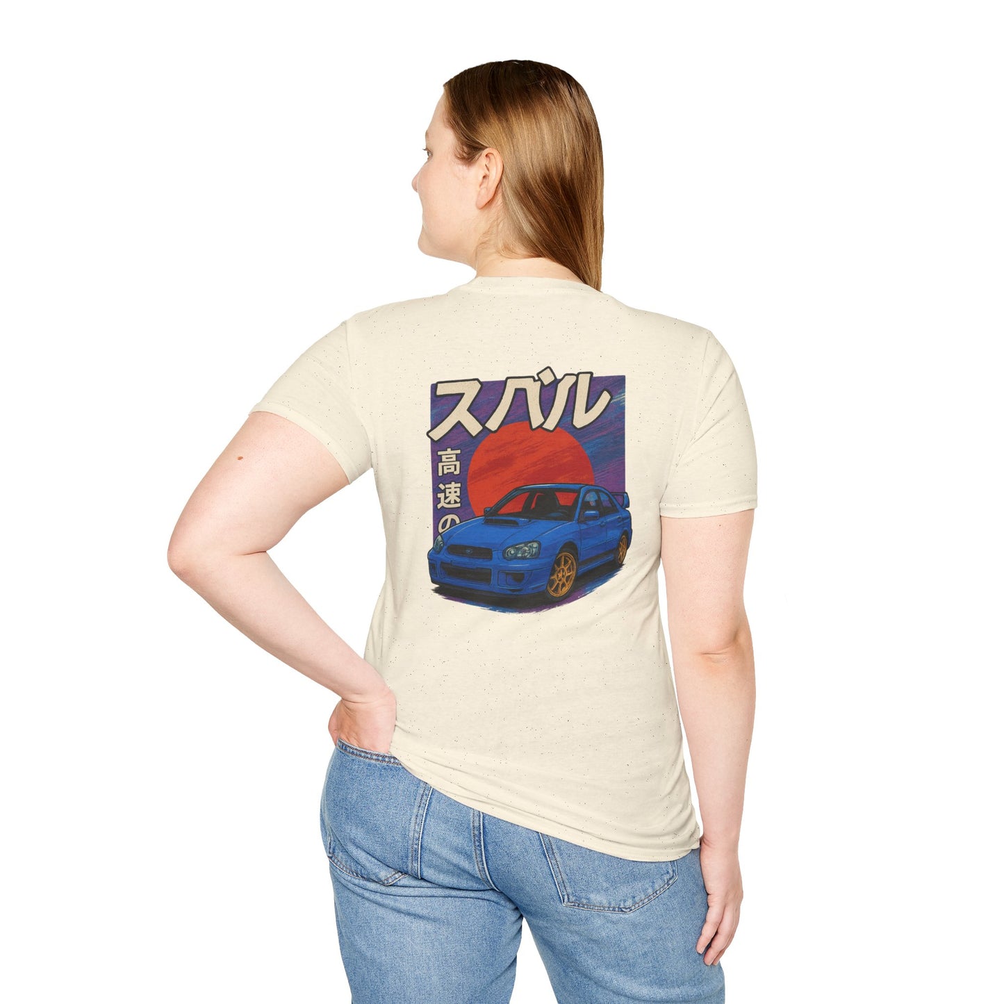 Subie Elites Japanese Heritage STI Blob Eye tee