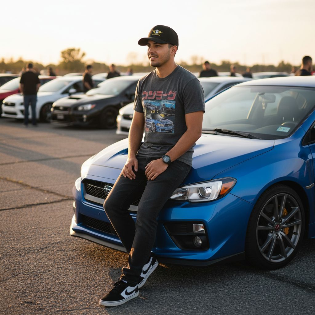 Subie Elites flex fit closed-back cap with embroidered logo for Subaru owners
